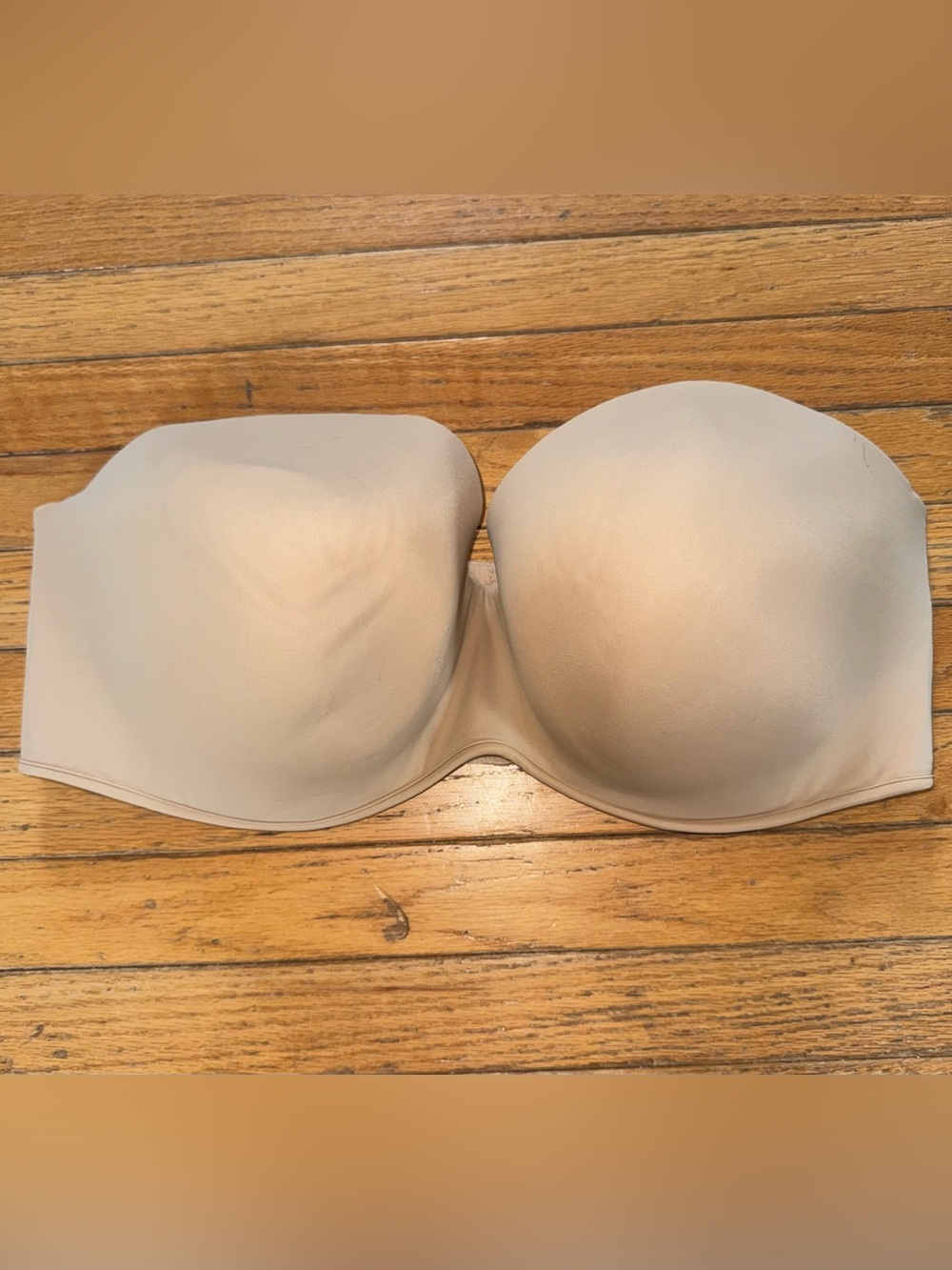 Cacique Nude Strapless Seamless Bandeau Bra